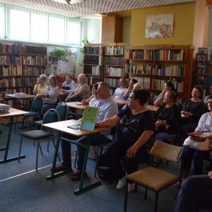 Spotkanie w bibliotece pedagogicznej w Pińczowie