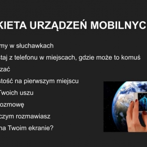 Etykieta urządzeń mobilnych