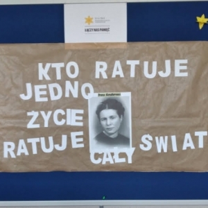 Plakat stworzony z okazji spotkania