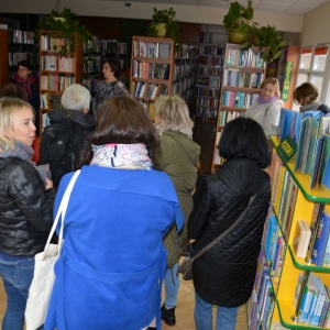 Zwiedzamy kolejną bibliotekę, tym razem GBP w Mielniku.